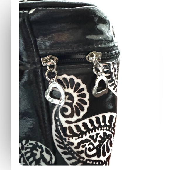 Auth Gigi Hill Cosmetic Jewelry Bag NWOT Black and White - Picture 5 of 5